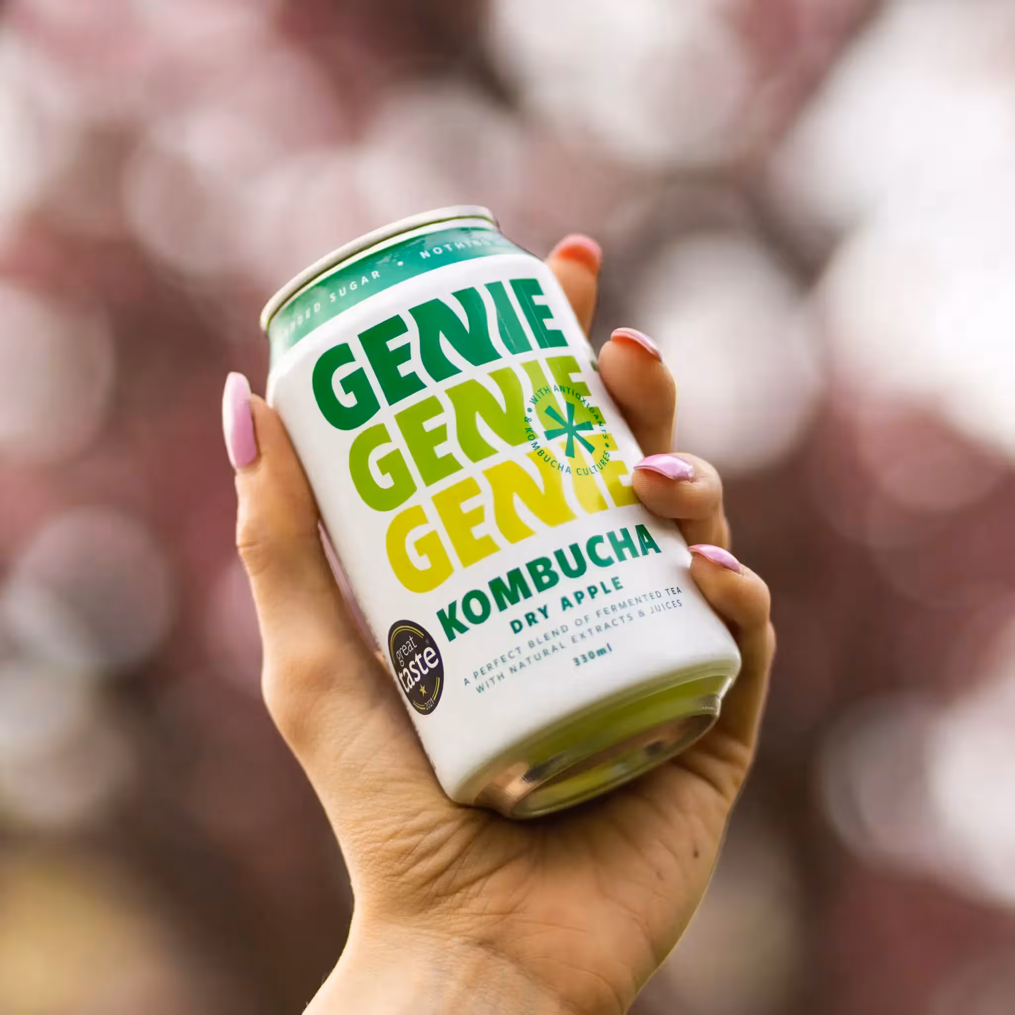 Genie Drinks | Playful Socials for Super Natural Sodas 💫 — hero