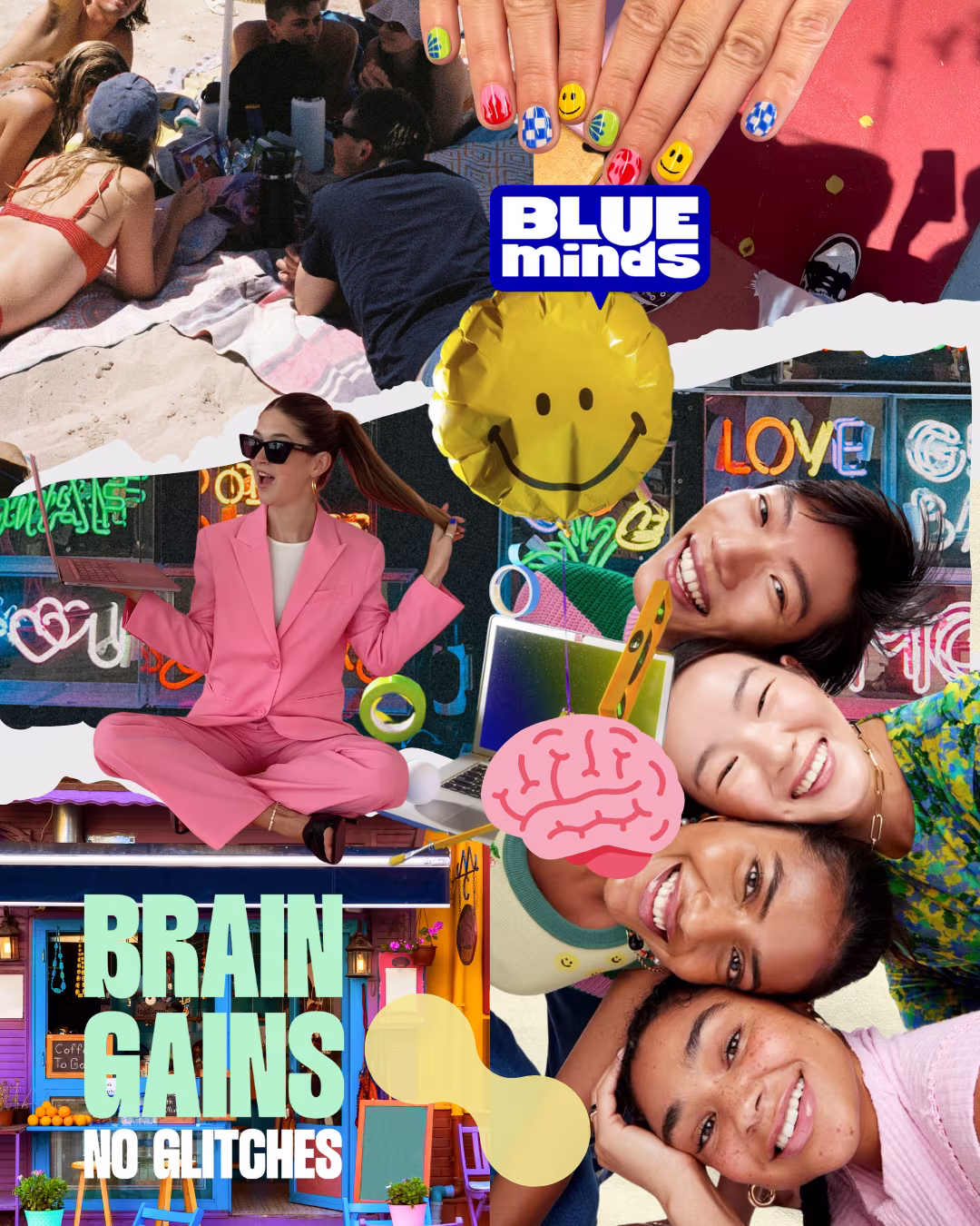 Blue Minds: Branding a Gen Z Wellness & Supplement Startup for the Digital Age — hero