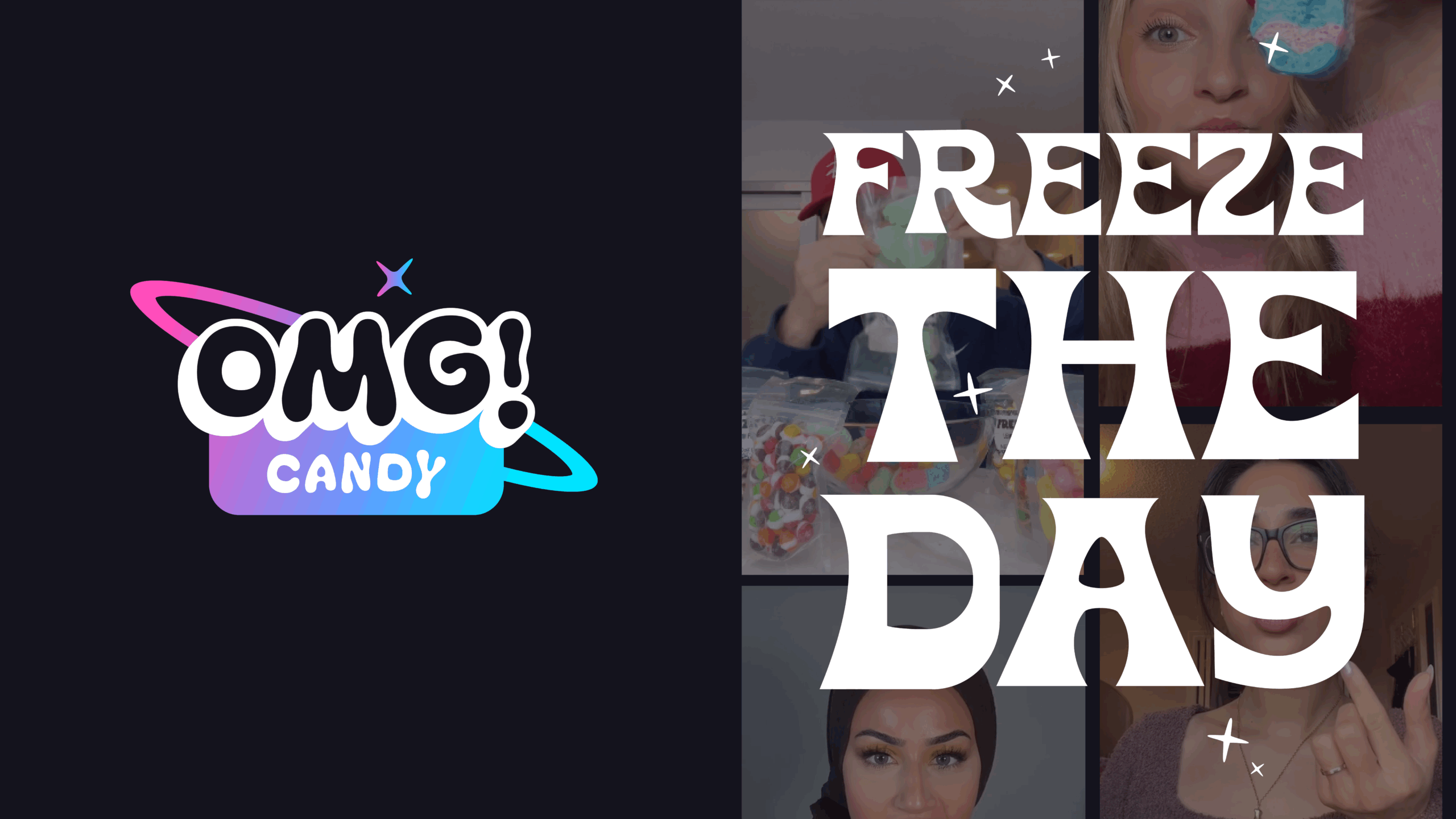 Discover how OMG! Candy launched a bold freeze dried sweets brand with playful space-themed packaging, vibrant branding, and a fun, Gen Z-focused website design.