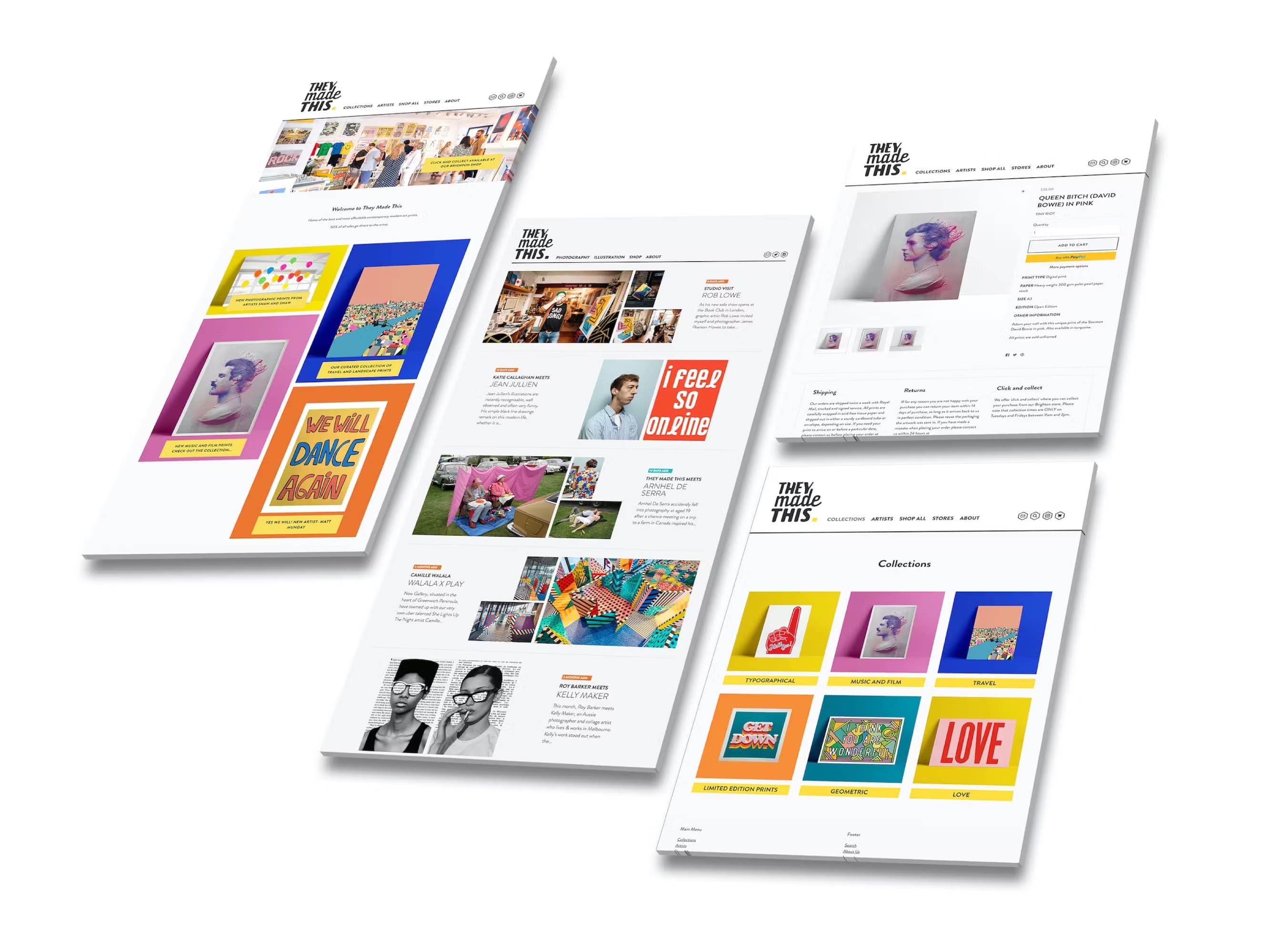 Creating a playful brand identity, website and eCommerce experience for the UK's leading art journal. — hero