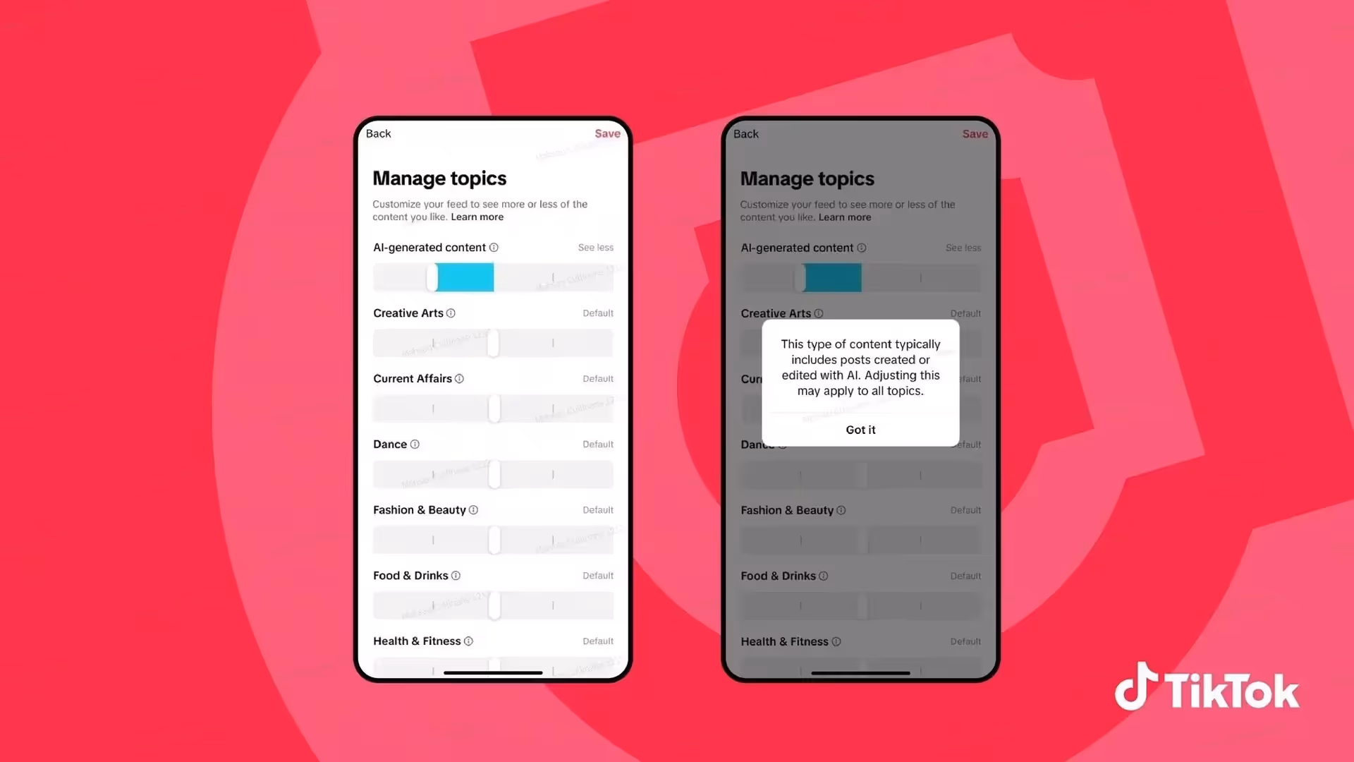 Platform Update: TikTok Just Added an AI Off Switch